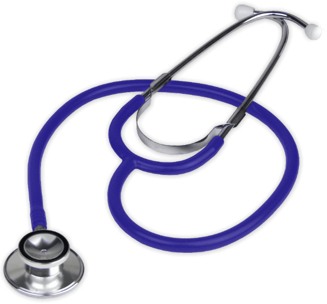Imagem de um estetoscópio.